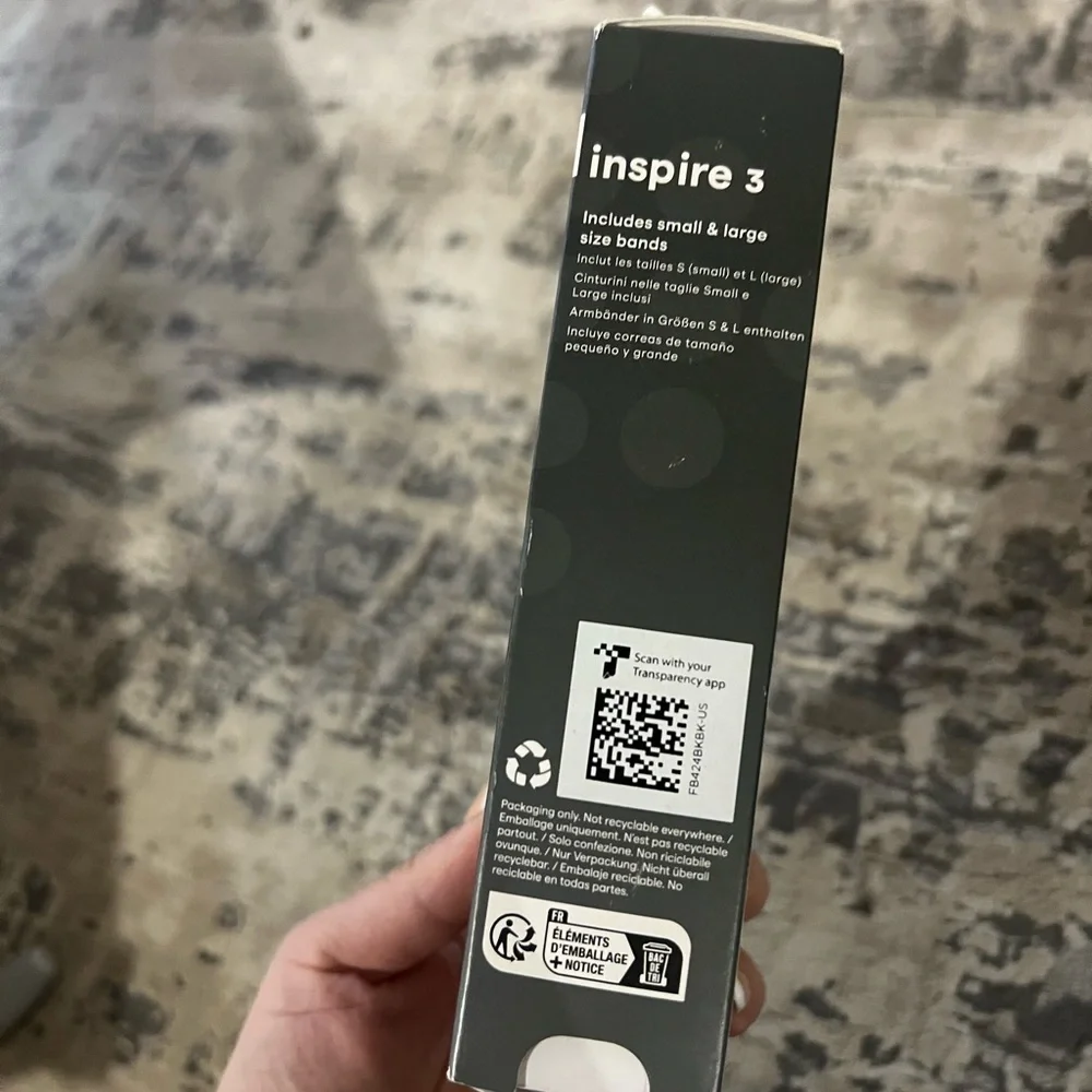 Fitbit Black Inspire 3 Activity Tracker